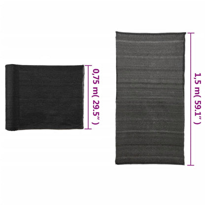 Privacy Net HDPE 4.9'x82'Black