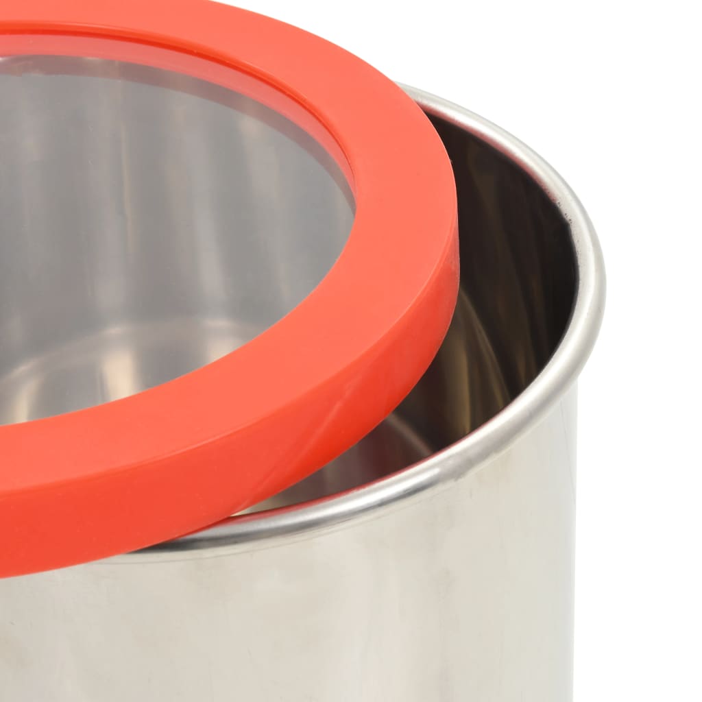 143867 vidaXL Vacuum Chamber Stainless Steel 18,9 L