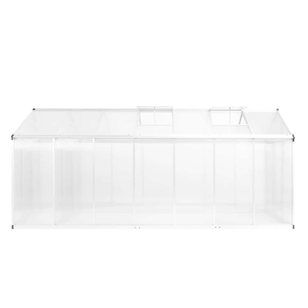 Greenhouse Aluminium 421x190x195 cm 15.6 m³