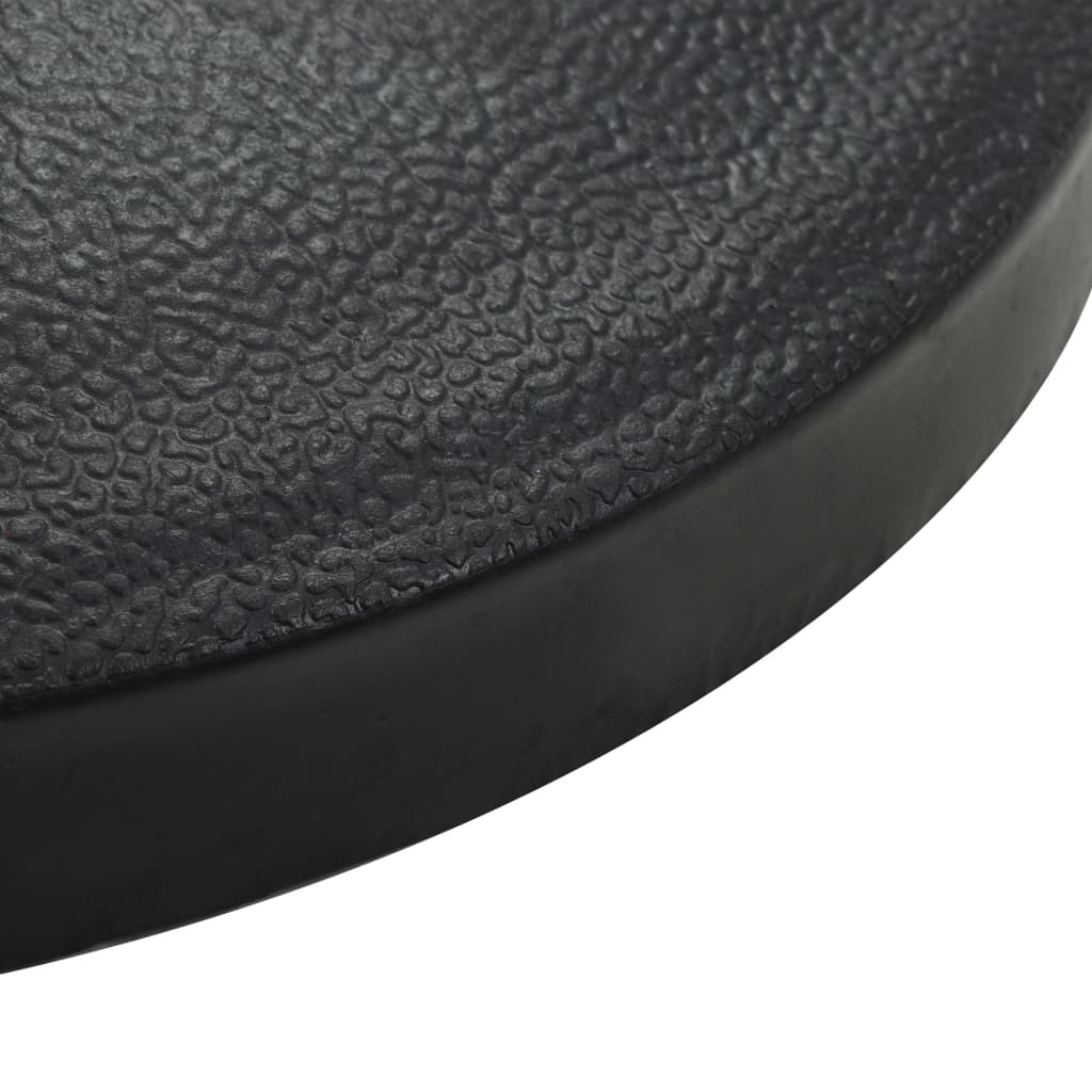 Parasol Base | Black | Polyresin | Standard | Decorative Inlays