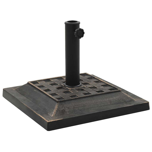 Parasol Base | Bronze | Polyresin | 12 kg | Decorative Inlays