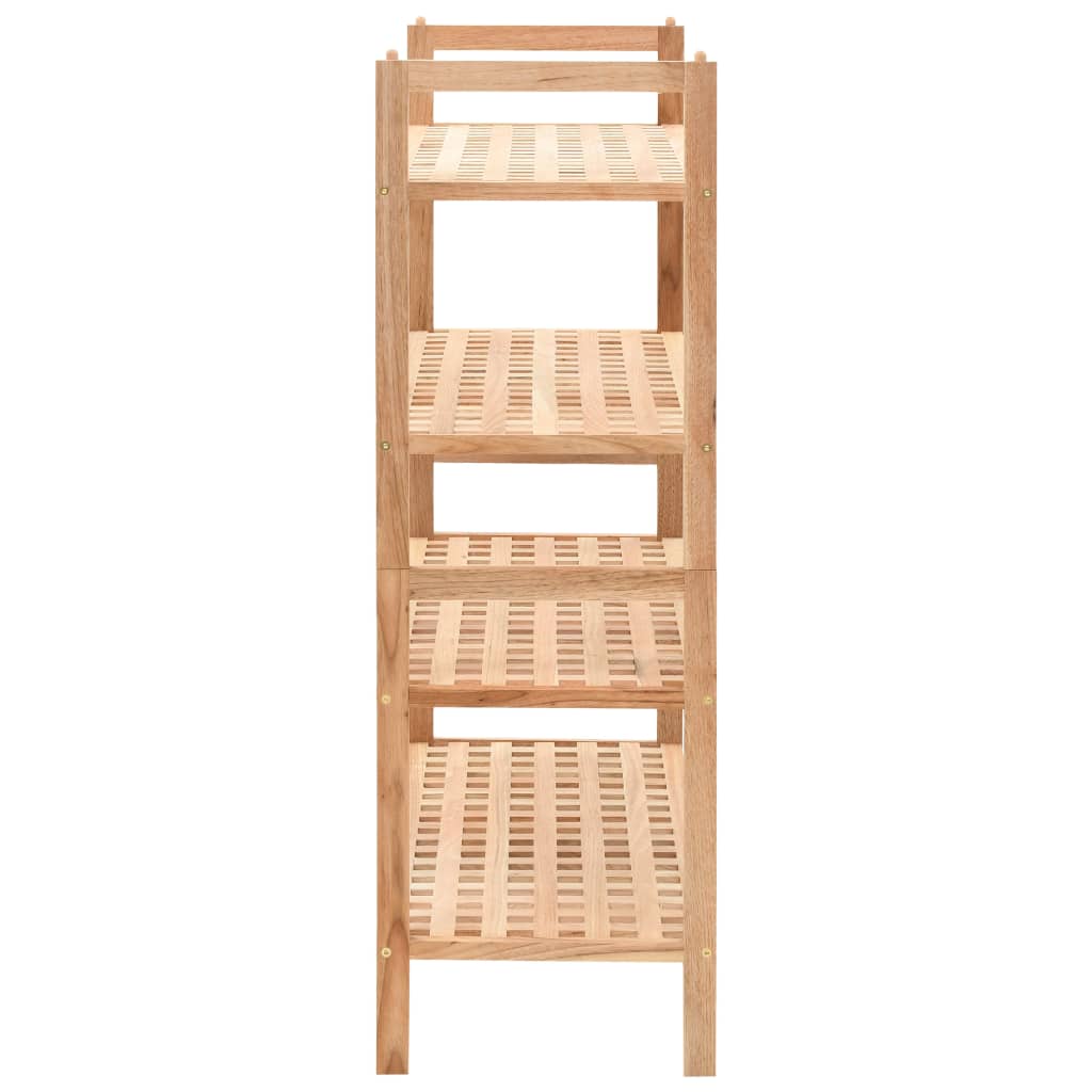 Shoe Rack Brown Solid walnut wood Medium Shoe Rack Rectangular