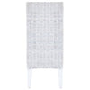Dining Chairs 6 pcs Light Brown Kubu Rattan and Mango Wood
