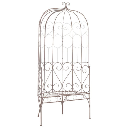 Garden Bench | Antique Brown | Wrought iron | 95 cm | Tough