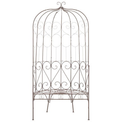 Garden Bench | Antique Brown | Wrought iron | 95 cm | Tough