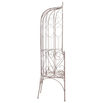 Garden Bench | Antique Brown | Wrought iron | 95 cm | Tough