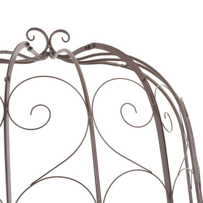 Garden Bench | Antique Brown | Wrought iron | 95 cm | Tough