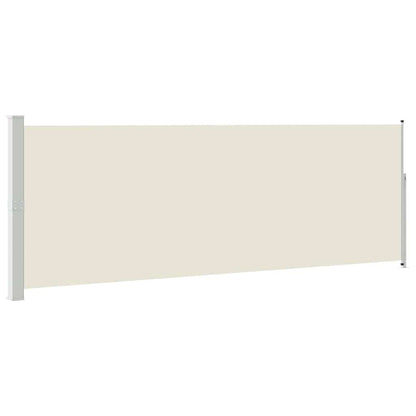 Retractable Side Awning 160 x 500 cm Cream