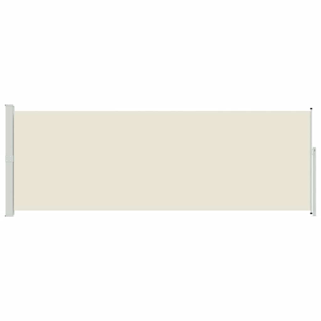 Retractable Side Awning 160 x 500 cm Cream