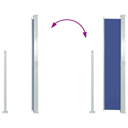 Side Awning | Green grey, blue | Steel, 100% polyester with PU coating