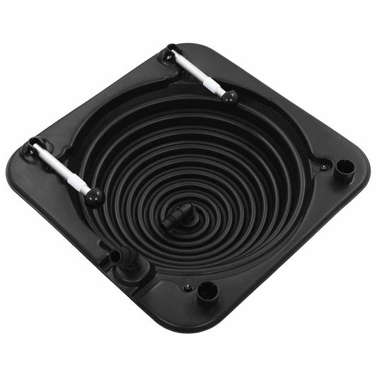 Pool Solar Heater | Black | HDPE | Medium | Height-Adjustable