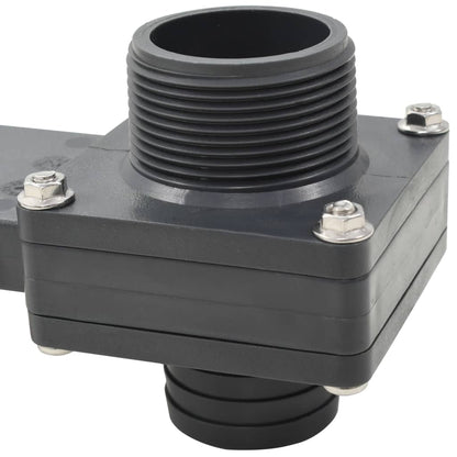 Pool Gate Valve 2 pcs 1.5"