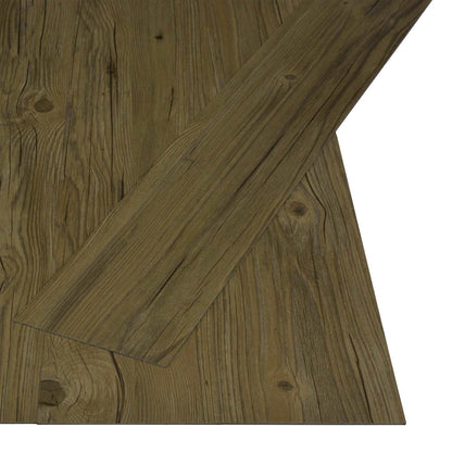 Self-adhesive Flooring Plank Nature 32 pcs Brown 4.46 m² PVC