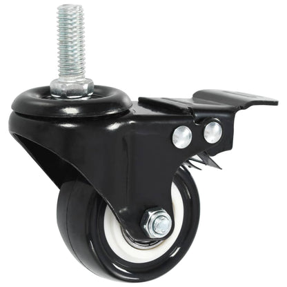 Swivel Casters with Brakes 4 pcs 50 mm