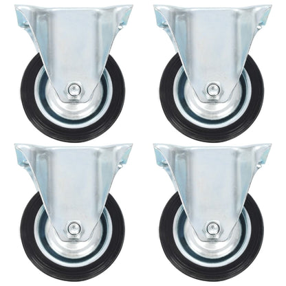 Fixed Casters 4 pcs 75 mm