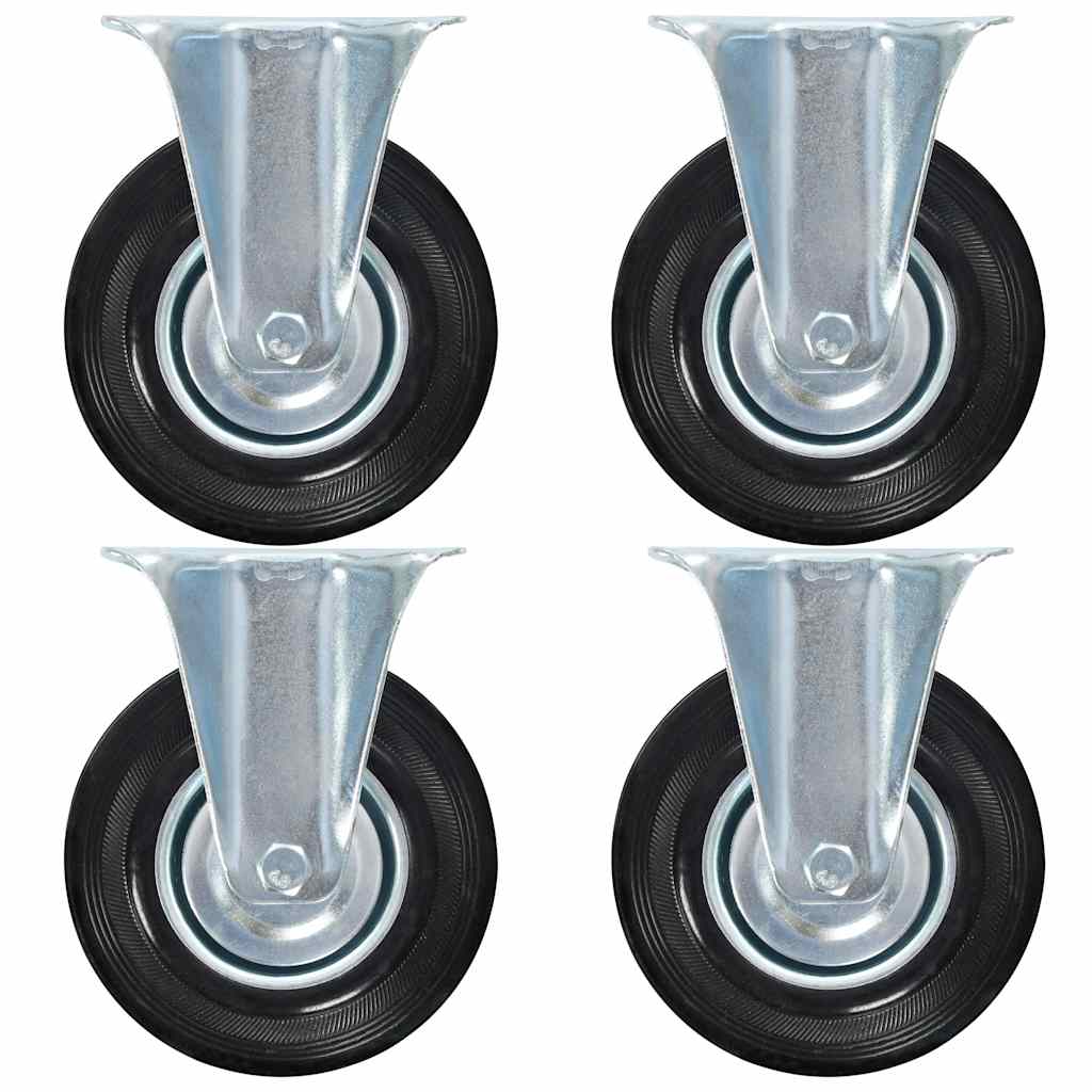 Fixed Casters 4 pcs 125 mm