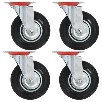Swivel Casters 4 pcs 125 mm