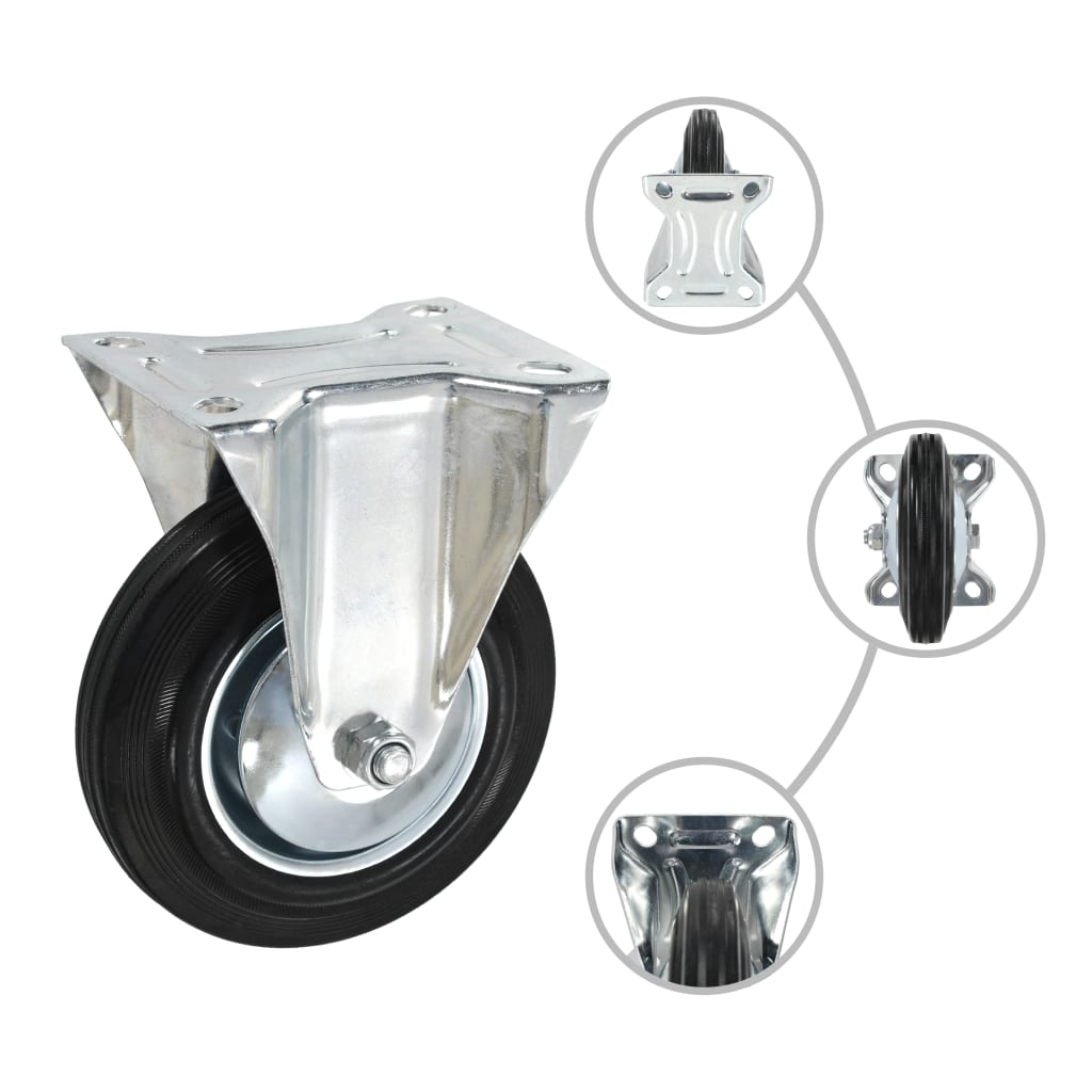Fixed Casters 4 pcs 160 mm