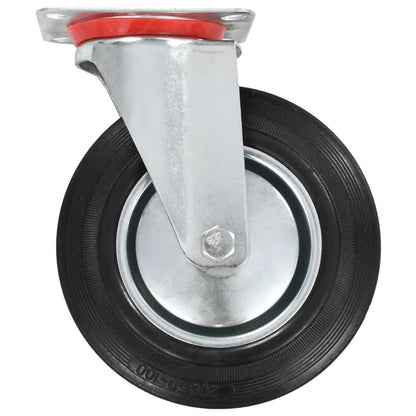 Swivel Casters 4 pcs 200 mm
