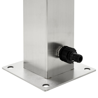 Water Column | Silver | Stainless Steel 304 | Garden Water Column