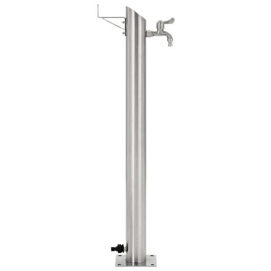 Water Column | Silver | Stainless Steel | 95 cm tall | Durable