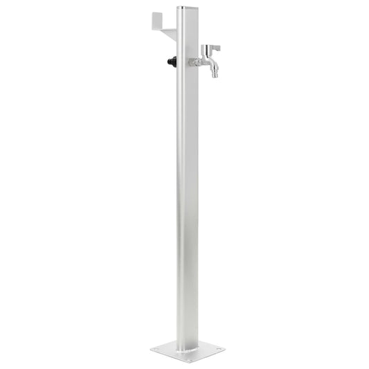 Water Column | Silver | Aluminium, Chromed brass, Plastic | Standard