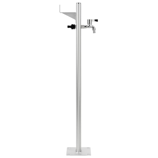 Water Column | Silver | Aluminium, Chromed brass, Plastic | Standard