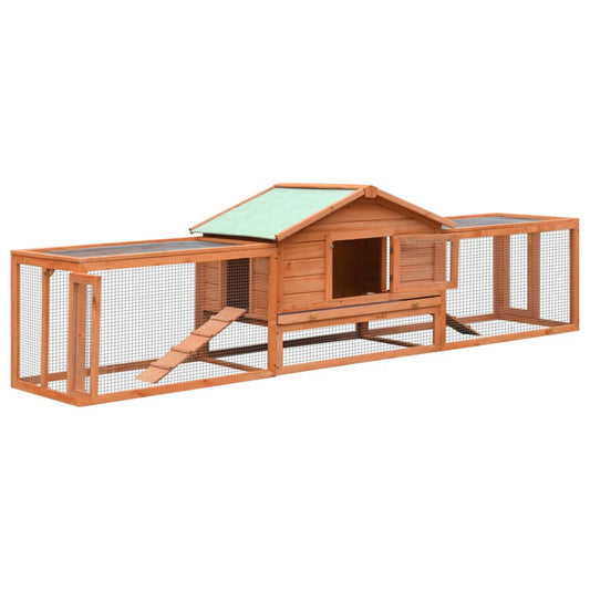 Rabbit Hutch | Brown, Green