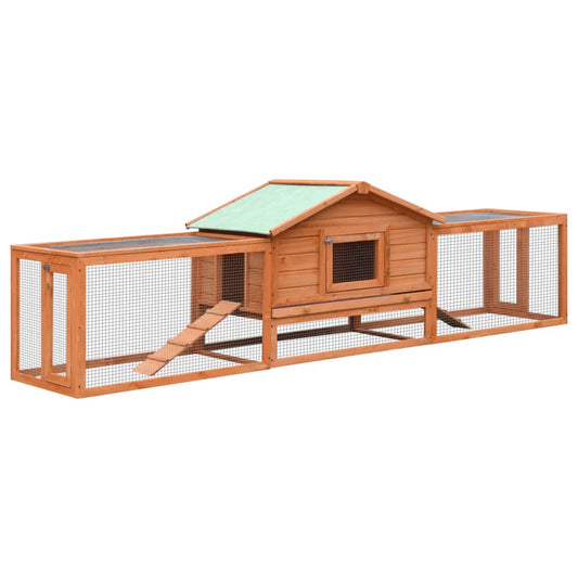 Rabbit Hutch | Brown, Green