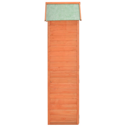 Garden Storage Shed 71x60x213 cm Wood