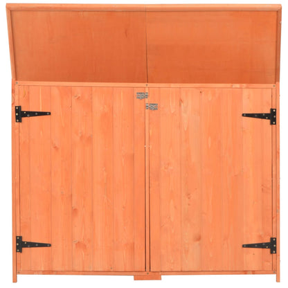 Garden Storage Shed 120x50x91 cm Wood