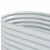 Garden Raised Bed 157.5"x31.5"x31.9" Galvanized Steel Silver