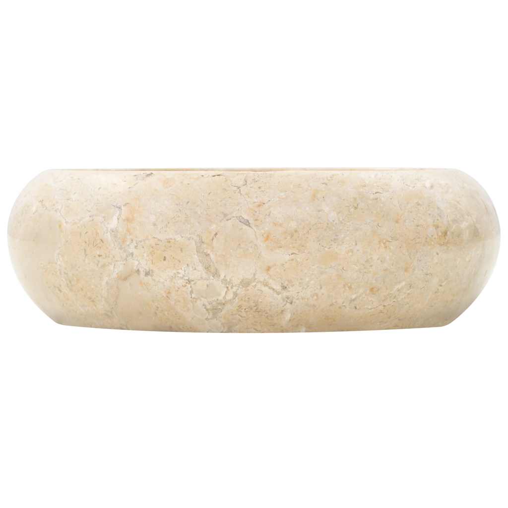 Sink 40x12 cm Marble Cream