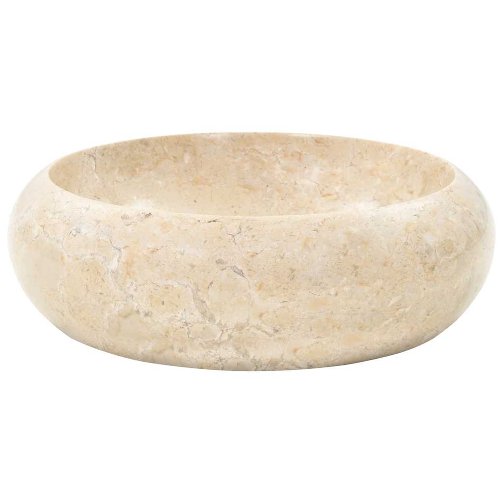 Sink 40x12 cm Marble Cream