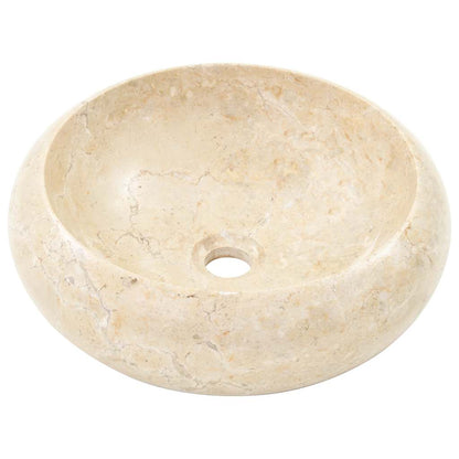 Sink 40x12 cm Marble Cream