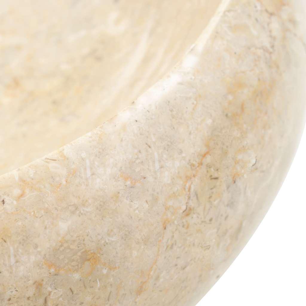 Sink 40x12 cm Marble Cream