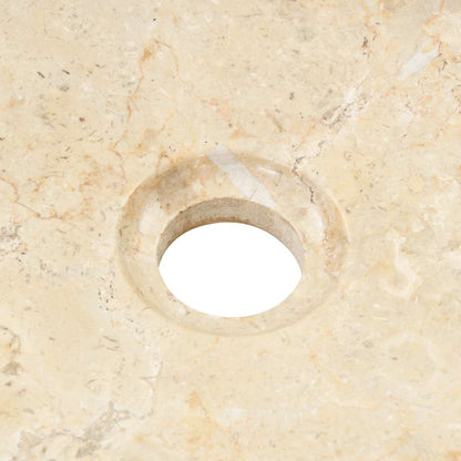 Sink 40x12 cm Marble Cream