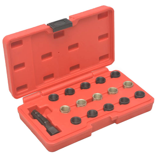 16 Piece Spark Plug Thread Repair Tool Kit M14x1,25