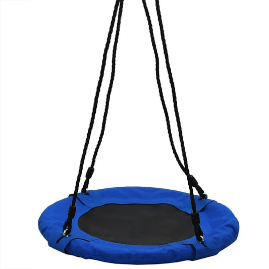 Swing | Blue | Oxford fabric, PP mat, PE rope | 60 cm diameter