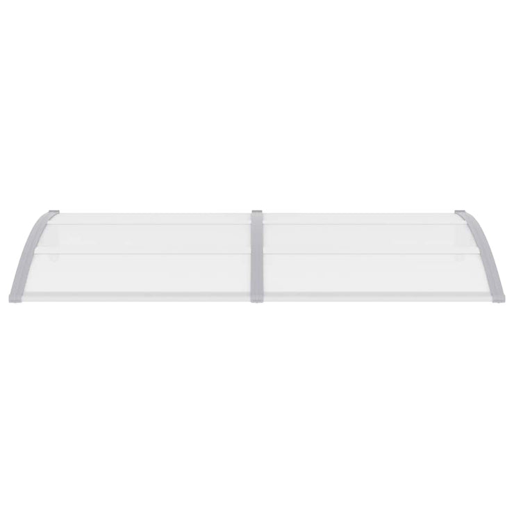 Door Canopy Grey 200x100 cm PC