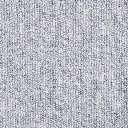 Stair Mats 15 pcs 56x17x3 cm Light Grey Half Round