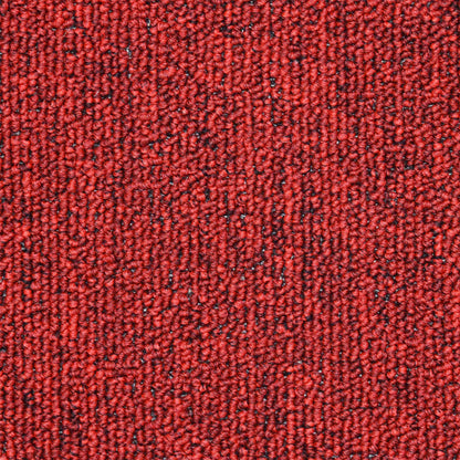 Stair Mats 15 pcs 56x17x3 cm Red Half Round