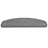 Stair Mats 15 pcs 65x24x4 cm Dark Grey Half Round Large