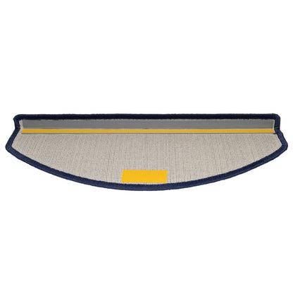 Stair Mats 15 pcs 65x24x4 cm Blue Half Round Large
