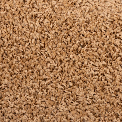 Stair Mats 15 pcs 65x21x4 cm Beige Half Round Large