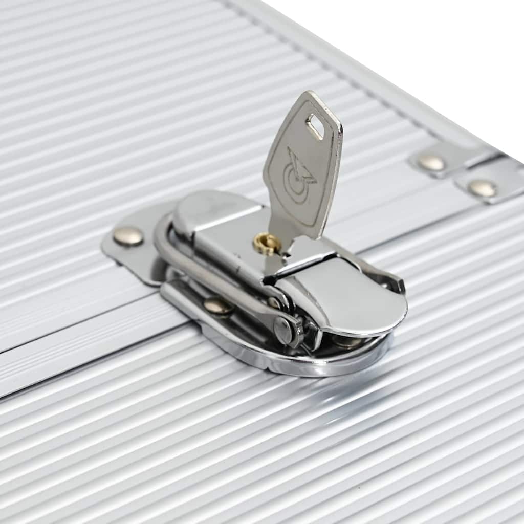 Pilot Trolley 47x39x27 cm Silver Aluminium