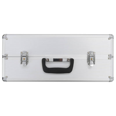 Tool Case 47x36x20 cm Silver Aluminium