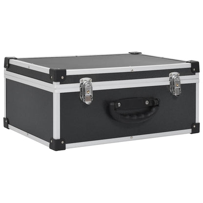 CD Case for 60 CDs Aluminium ABS Black