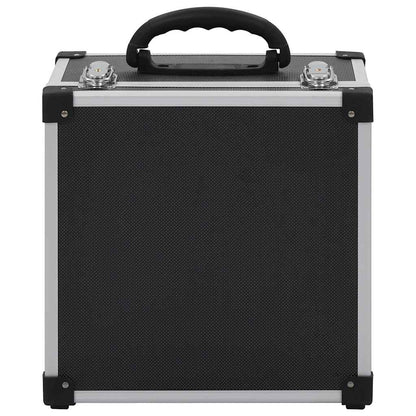 CD Case for 40 CDs Aluminium ABS Black