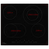 Ceramic Hob with 4 Burners Touch Control 6600 W